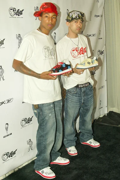 Pharrell Williams and Nigo — Stock Photo, Image