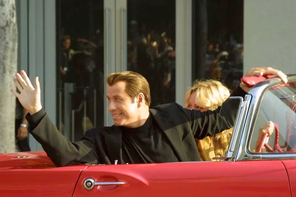 John Travolta és Uma Thurman — Stock Fotó