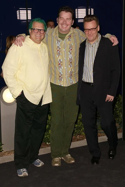 Drew Carey, Brad Sherwood e Greg Proops — Foto Stock
