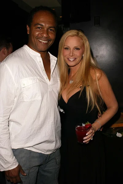 Ray Parker Jr. and Cindy Margolis — Stock Photo, Image