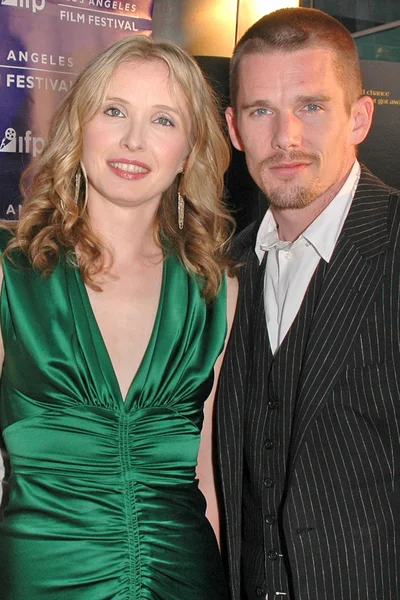 Julie delpy ve ethan hawke — Stok fotoğraf