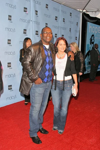 Randy Jackson and wife Erika — Stock Photo, Image