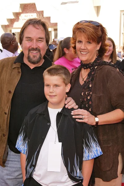 Richard Karn e la famiglia — Foto Stock