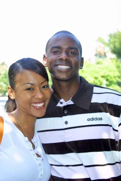 Denyce Lawton and Keith Robinson — Stock Photo, Image