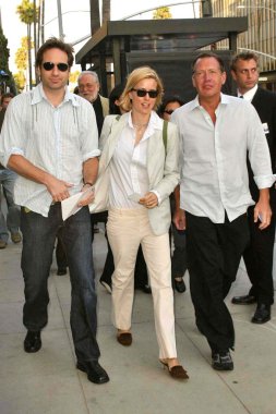 David duchovny, çay leoni ve gary shandling