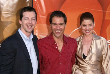 Sean hayes, eric mccormack ve debra messing