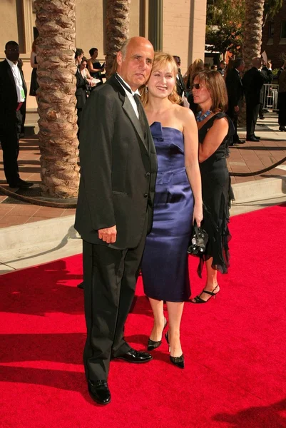 Jeffrey Tambor and wife — Stock Photo, Image