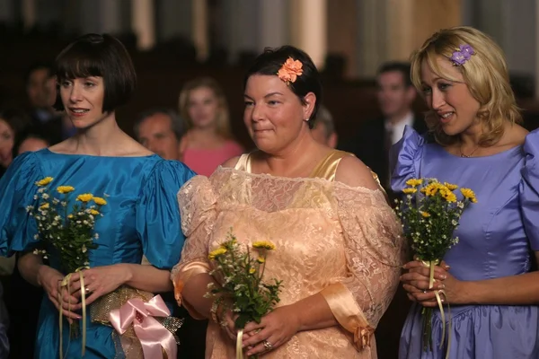 Susan Egan, Mindy Cohn y Jennifer Blanc — Foto de Stock