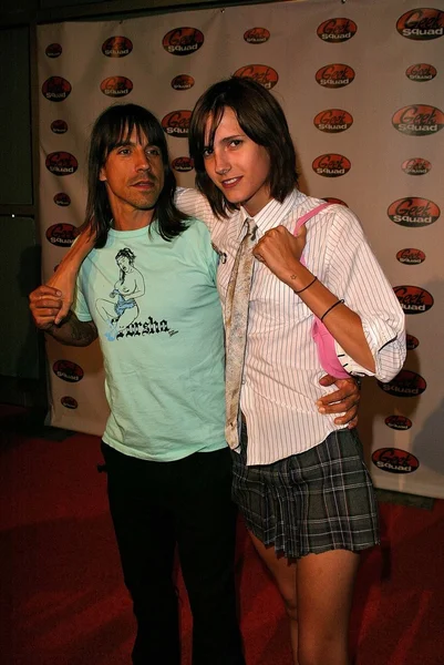 Anthony Kiedis and Heather — Stock Photo, Image