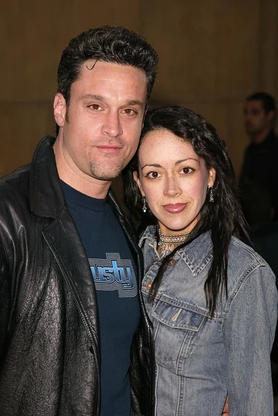 Chris Caldovino and Heidi Nazario — Stock Photo, Image