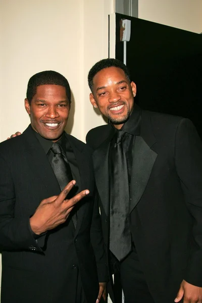 Jamie foxx και θα smith — Φωτογραφία Αρχείου