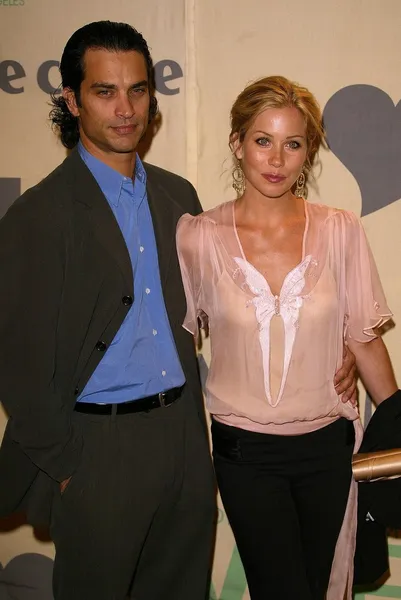 Johnathon Schaech und Christina Applegate — Stockfoto