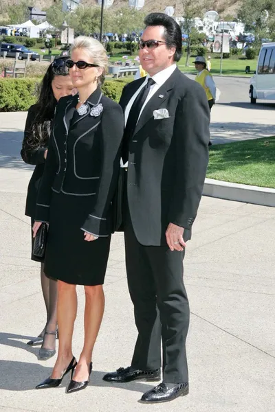 Wayne Newton y su esposa Kathleen — Foto de Stock