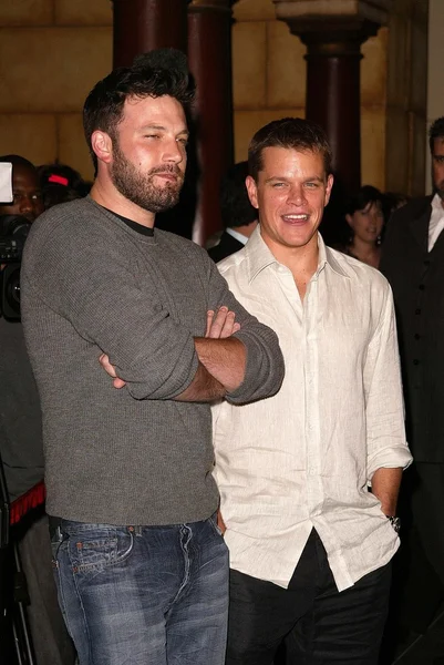 Ben Affleck e Matt Damon — Foto Stock