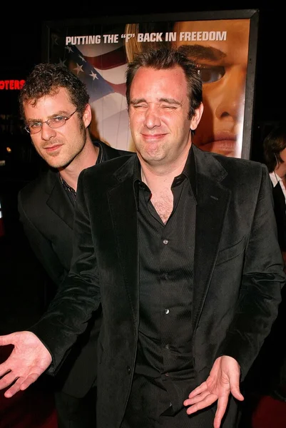 Matt Stone and Trey Parker — Stock Photo, Image