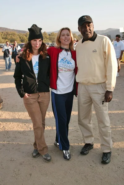 Jeanne Tripplehorn, Tea Leoni e Richard Roundtree — Foto Stock