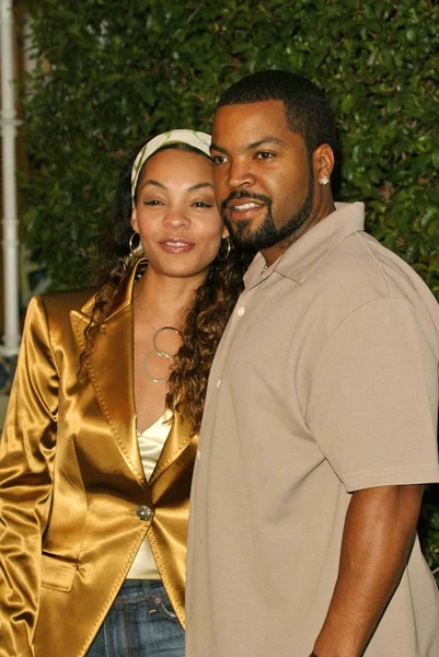 Ice Cube dan istri Kimberly — Stok Foto
