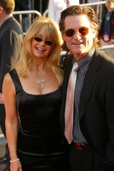 Goldie hawn i kurt russell — Zdjęcie stockowe