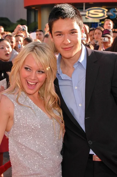 Hilary duff και oliver james — Φωτογραφία Αρχείου