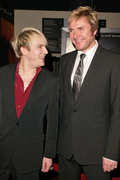 Nick Rhodes y Simon Le Bon de Duran Duran — Foto de Stock
