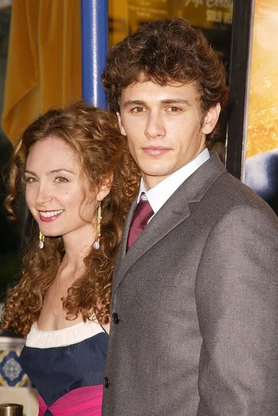 James Franco y fecha Robin — Foto de Stock