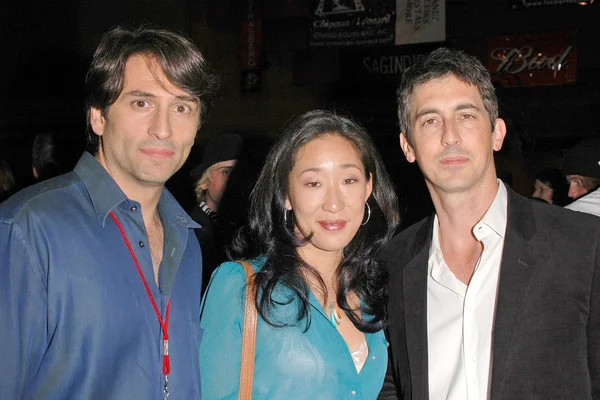 Vincent Spano, Sandra Oh y Alexander Payne — Foto de Stock