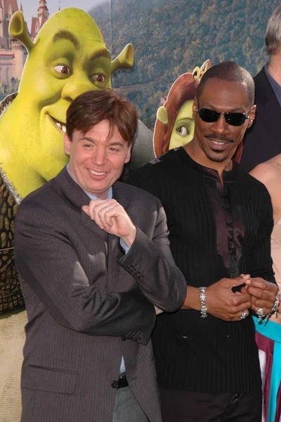 Mike Myers and Eddie Murphy — Stock Photo, Image