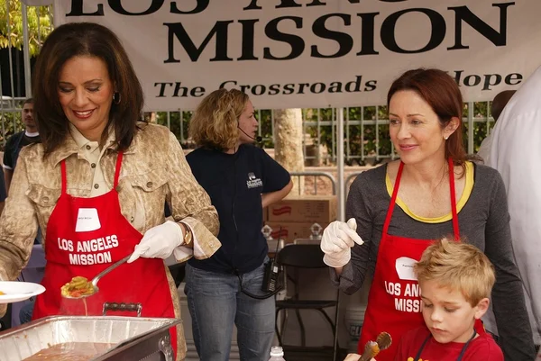 Marilyn McCoo e Patricia Heaton — Fotografia de Stock