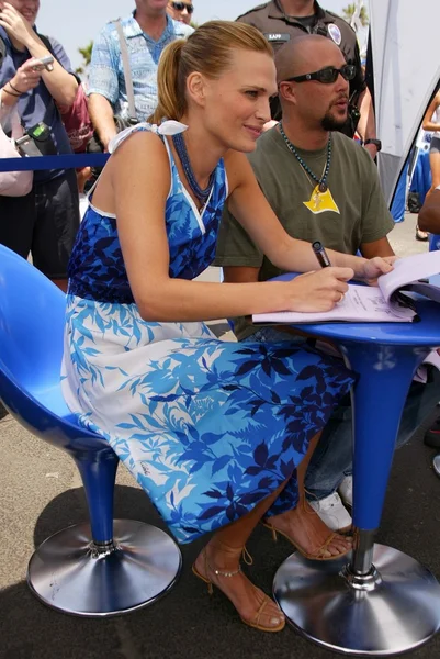 Molly Sims y Cris Judd — Foto de Stock