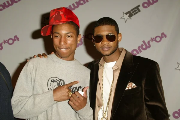Pharrell Williams e Usher — Foto Stock