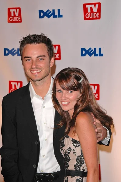 Kerr Smith y su esposa Harmoni —  Fotos de Stock