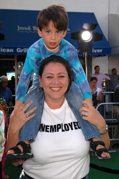 Camryn Manheim et son fils Milo — Photo