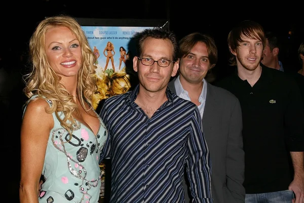 Nikki Ziering, Gary Preisler, Will Friedle and Chris Owen — Stock Photo, Image