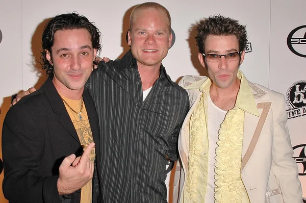 Thomas Ian Nicholas, Caleb Moody and Tim Scarne — Stock Photo, Image