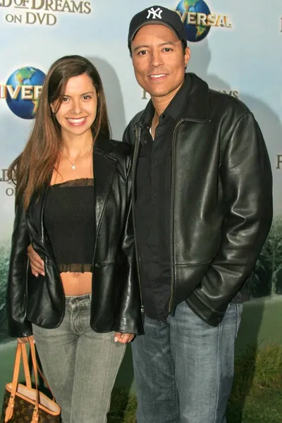Yancey Arias és felesége — Stock Fotó