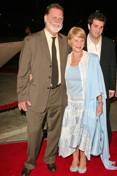 Taylor Hackford e Helen Mirren — Foto Stock