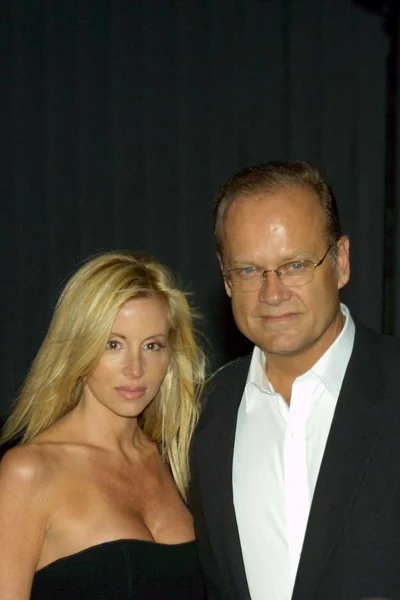 Kelsey grammer und ehefrau camille — Stockfoto