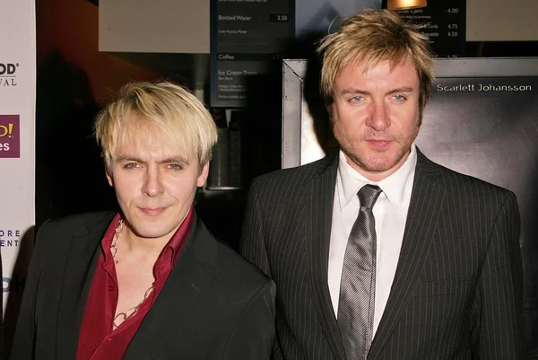 Nick Rhodes et Simon Le Bon de Duran Duran — Photo