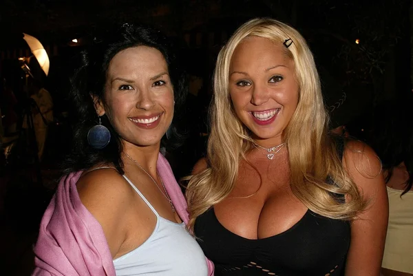 Rebekah Del Rio and Mary Carey — Stock Photo, Image