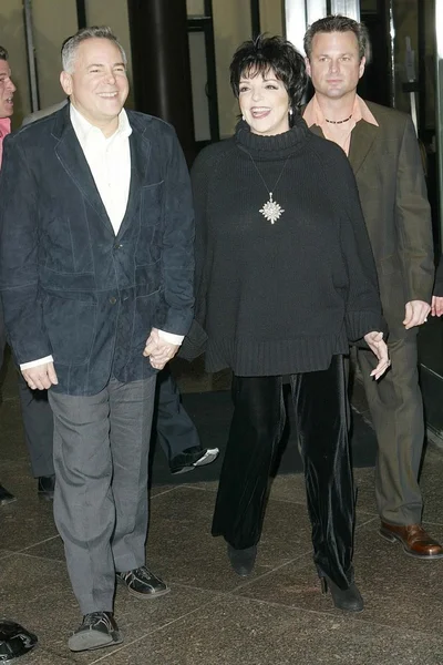 Craig Zadan, Liza Minnelli y Sam Harris — Foto de Stock