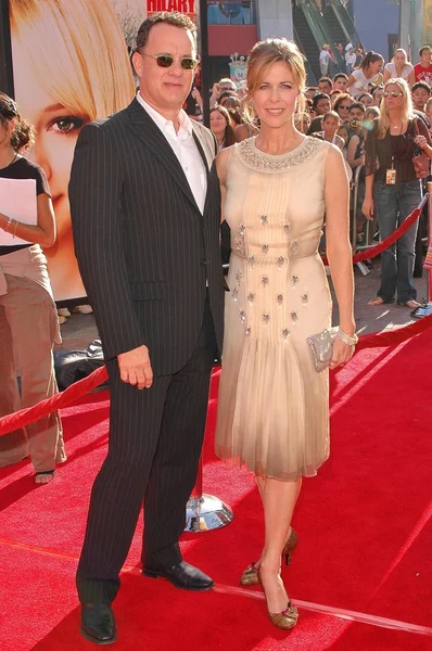 Tom Hanks y Rita Wilson —  Fotos de Stock