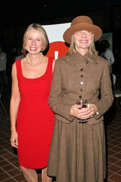 Diane english und diane keaton — Stockfoto