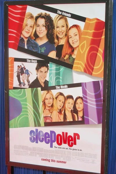 Cartel de la película Sleepover — Foto de Stock