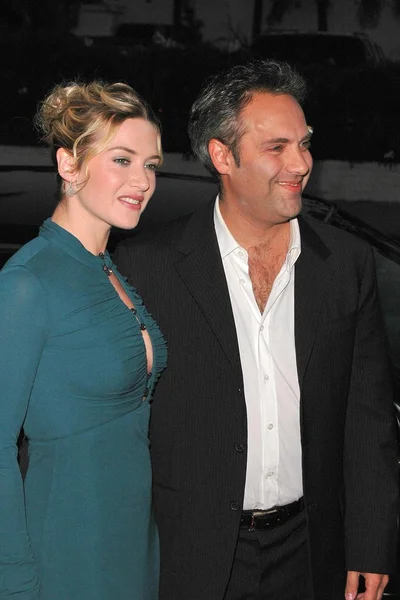 Kate Winslet and Sam Mendes — Stock Photo, Image