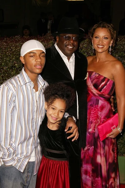 Verbeugung wow, Cedric der Entertainer, vanessa l. williams und gabby soleil — Stockfoto