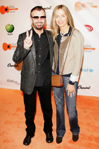 Ringo Starr and Barbara Bach — Stock Photo, Image