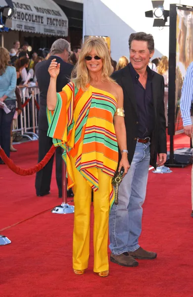 Goldie Hawn e Kurt Russell — Foto Stock