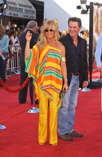 Goldie Hawn and Kurt Russell — Stock Photo, Image