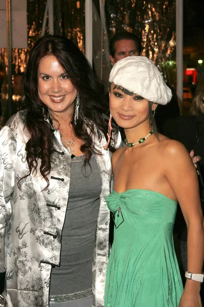 Fileena Bahris and Bai Ling — Stock Photo, Image