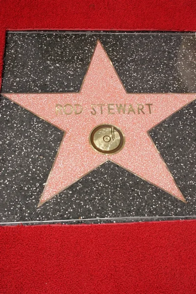 Rod Stewart's Star — Stock Photo, Image
